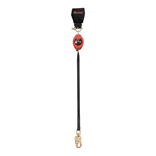 [UFS350206L] LE 8.5 ft. Web SRL with Swivel Snap Hook at Anchorage End, Other End Dorsal Connector Shock Pack Assembly (ANSI)