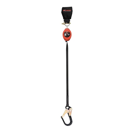 [UFS356106L] 8.5 ft. Web SRL with Aluminum Rebar Hook at Anchorage End, Other End Dorsal Connector Shock Pack Assembly (ANSI)