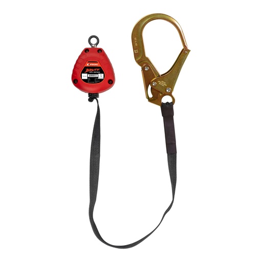 [UFS359206] 9 ft. SRL with Hi-Abrasion Resistant Webbing, Forged Rebar Hook and Dorsal Connector (ANSI)