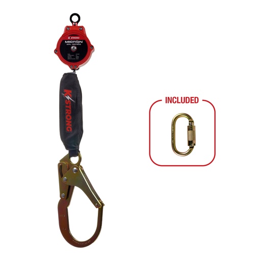[UFS354002] 6 ft. Micron™ SRL with Rebar Hook (ANSI) – Harness Connector Included