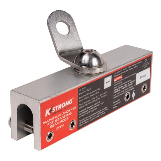 [UFA55370] Single Seam Roof Anchor (ANSI)