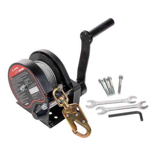[UFT530060] 60 ft. Galvanized wire cable Personnel/Material rated bi-directional winch for confined spaces (ANSI)