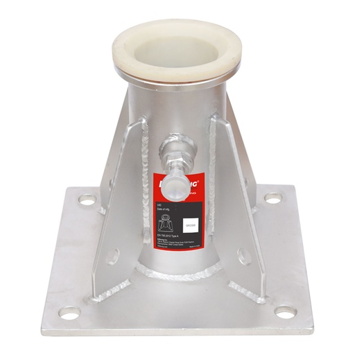 [UFT555101] Floor Mount Column Mast Receiver (SS316)