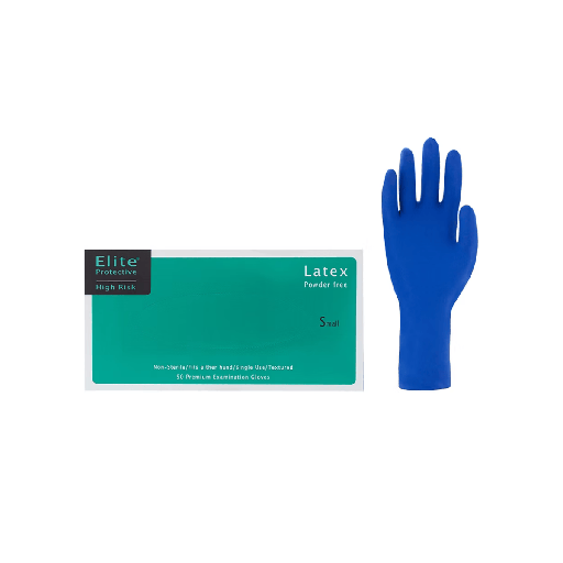 Gloves Disposable Latex - Heavy Duty, Powder-Free, 13 Mil Exam Grade (50/Box)