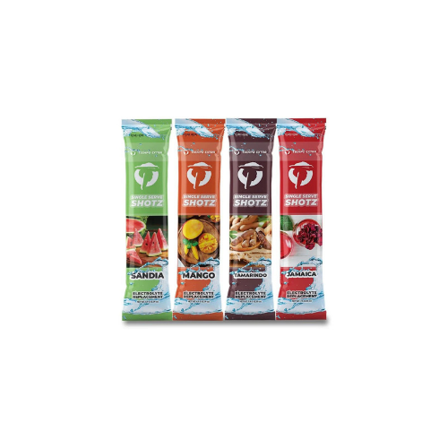 [TE400-SINGLESERVE] Hydration Powder – Overtime Sugar-Free Single-Serve Shotz Variety Pack