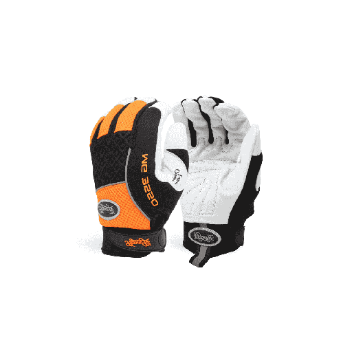 Single Pair - Perfect-Grip Orange Premium Goatskin Glove