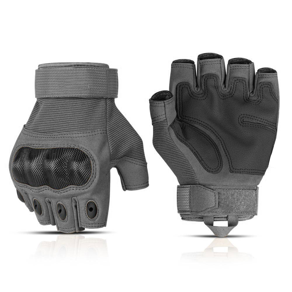 Gray Tactical Fingerless Gloves | Wallenius WIlhelmsen Gray Tactical Fingerless Gloves | Wallenius WIlhelmsen