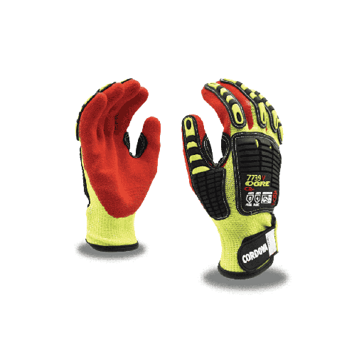 Single Pair - OGRE CR+ A5 Cut Impact Gloves with Velcro