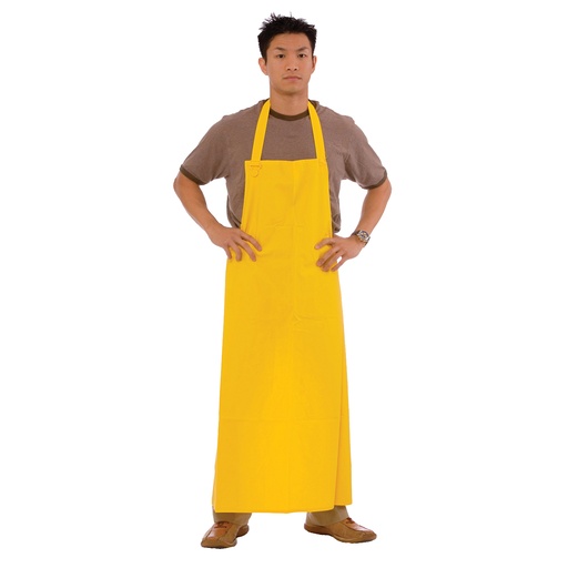 [RA35Y] PVC/Polyester Yellow Apron