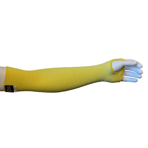 [3018KCT] A3 Cut Resistant Thumb Slot Kevlar/Cotton Sleeve (18 Inch) (Single Piece)
