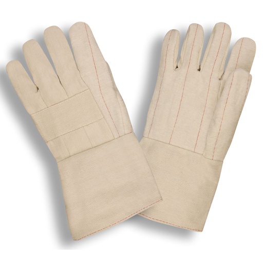 [2505-Dozen] 12 Pairs - Cotton Hot Mill 24-Ounces Cotton Gloves