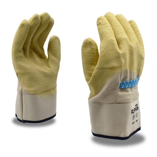 [5600-Dozen] 12 Pairs - Supported Ruffian Latex Coated Canvas Gloves