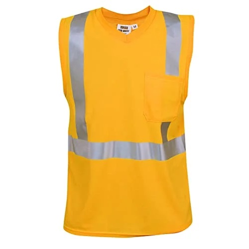 Hi-Viz Orange Sleeveless Class 2 Shirt