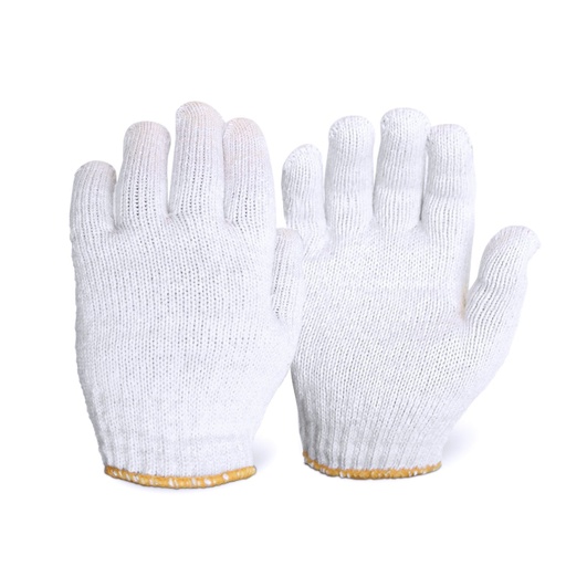 12 Pairs - Bleach White Knit Glove